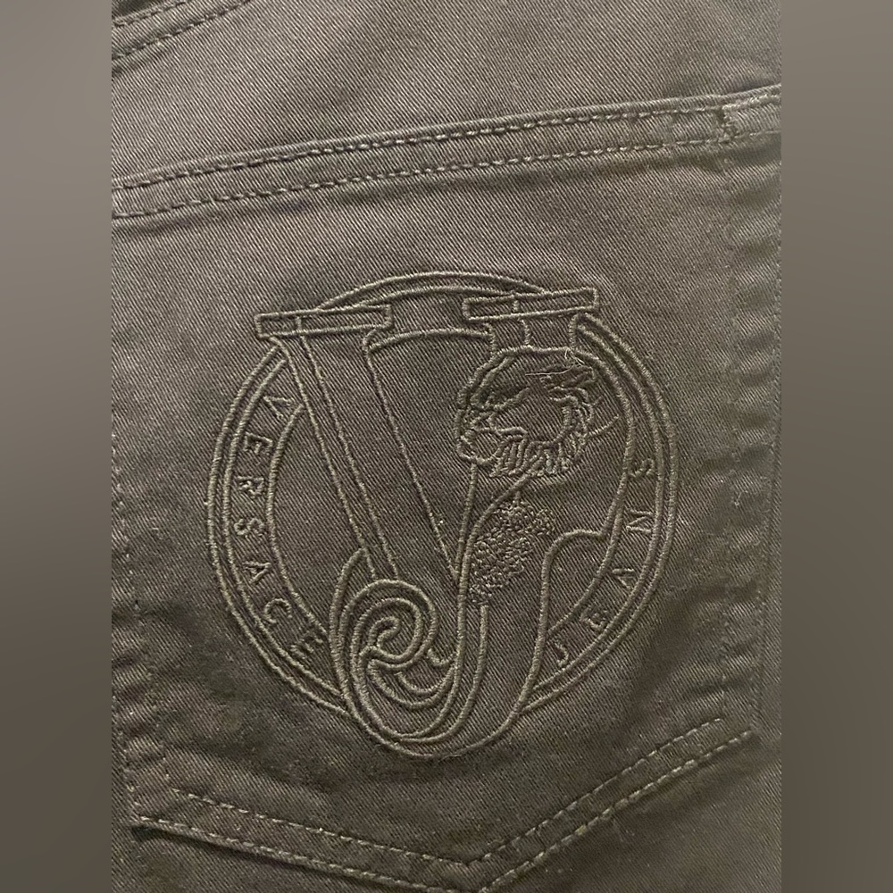 Versace jeans , black , in perfect condition